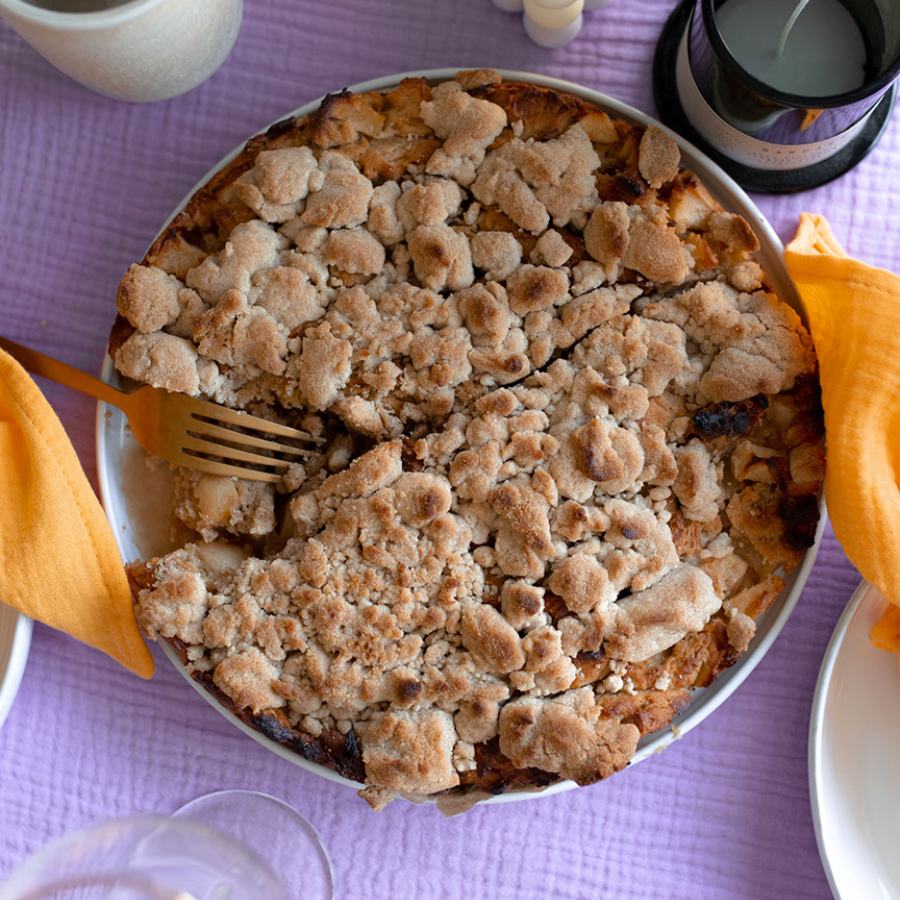 Veganer Apfelkuchen – schnell & lecker