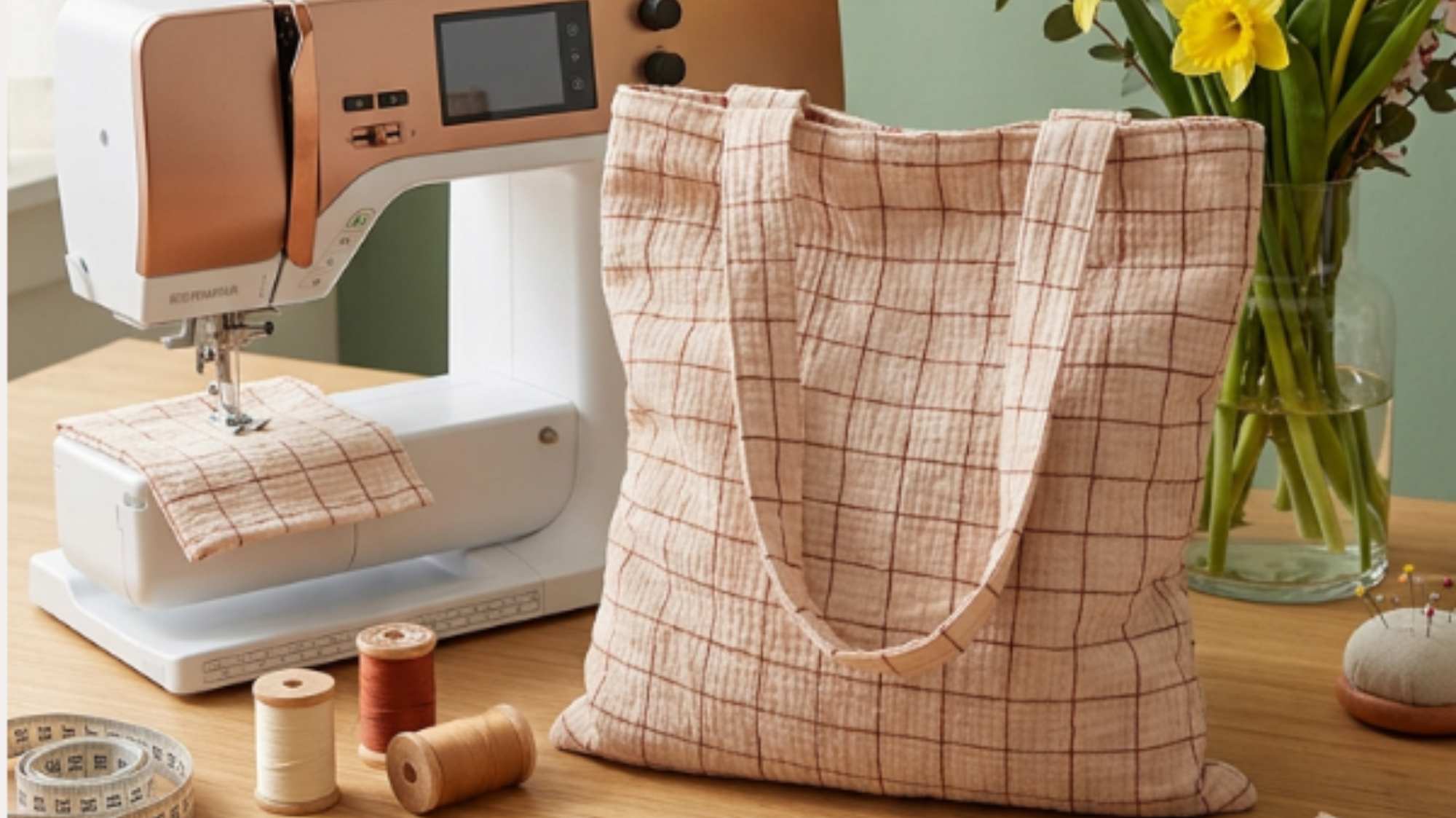 DIY Anleitung: Stylishe Tote Bag aus Stoffresten