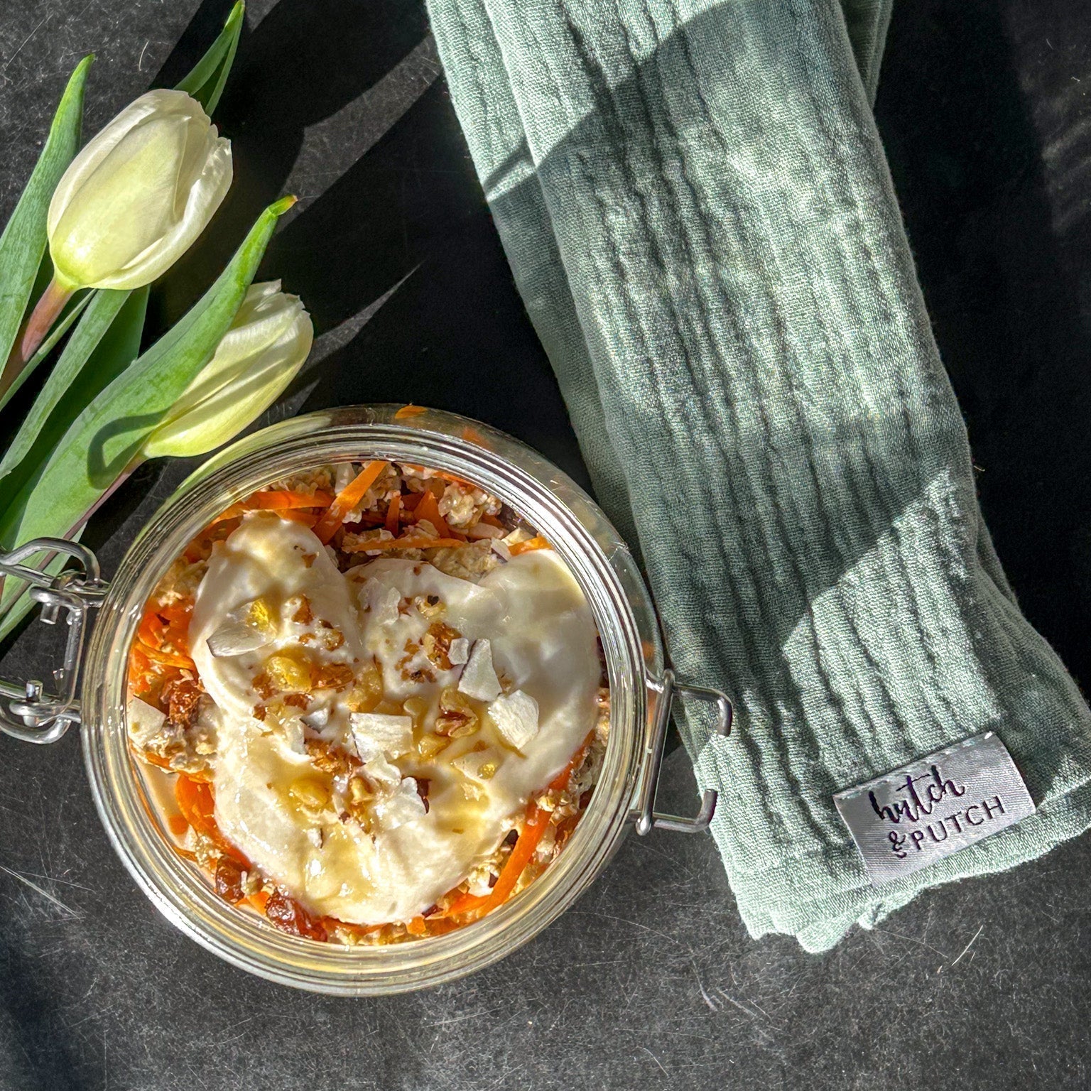 Rezept: Vegane Carrot Overnight Oats
