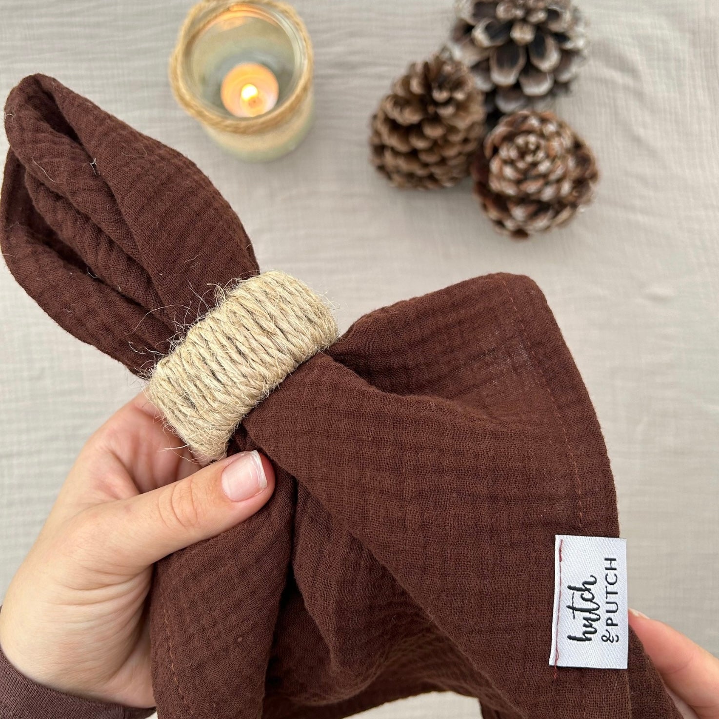 Tischdeko DIY: Serviettenringe selber machen!