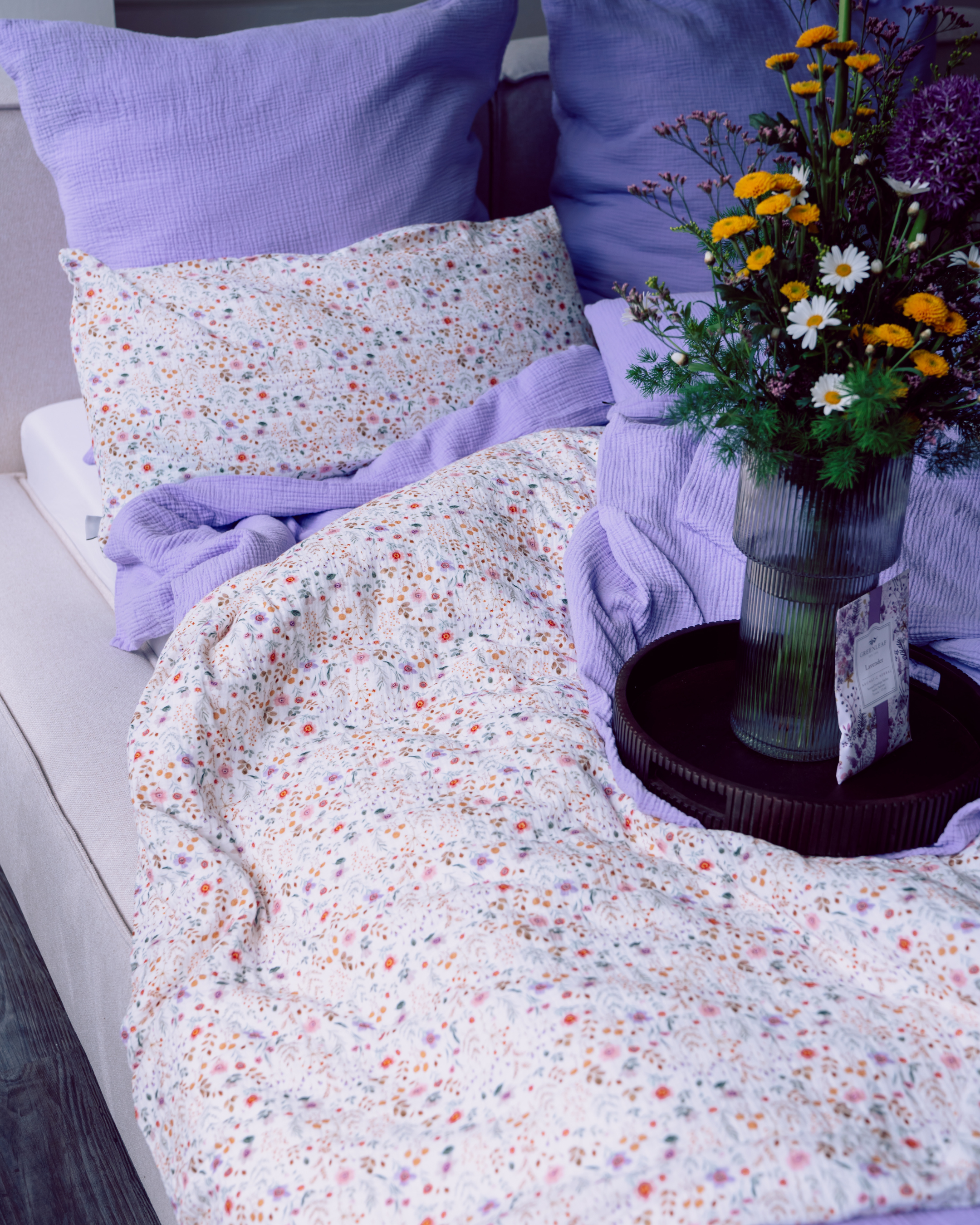Bio Bettwäsche "Eliane" • Wildflowers - hutch&putch GmbH