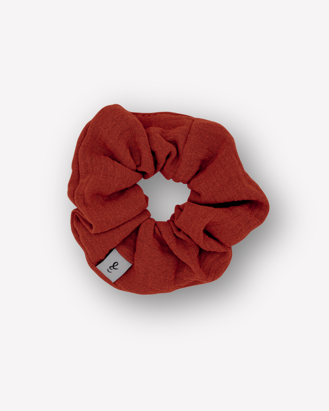 Hutchputch_Musselin_Scrunchie_Kupferrot