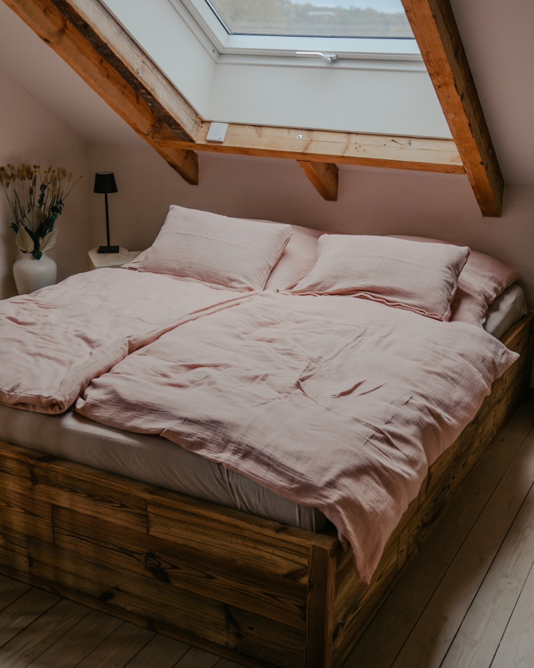 Bio Bettwäsche "Eliane" • Blush - hutch&putch GmbH