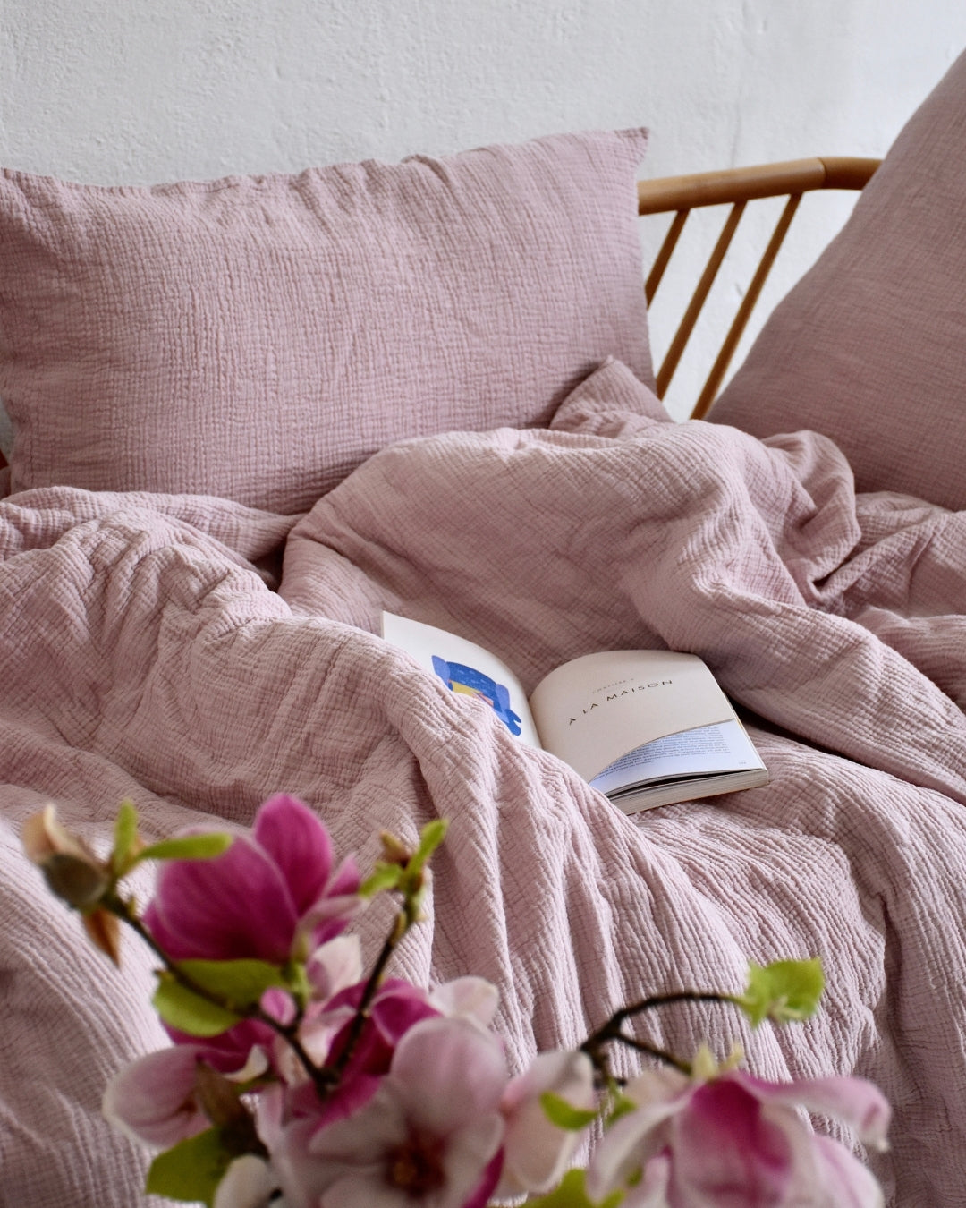 Bio Bettwäsche "Eliane" • Mauve - hutch&putch GmbH