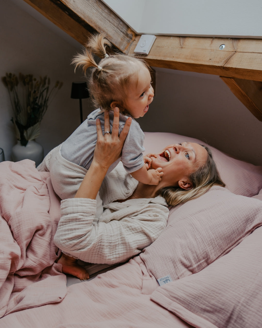 Bio Bettwäsche "Eliane" • Blush - hutch&putch GmbH