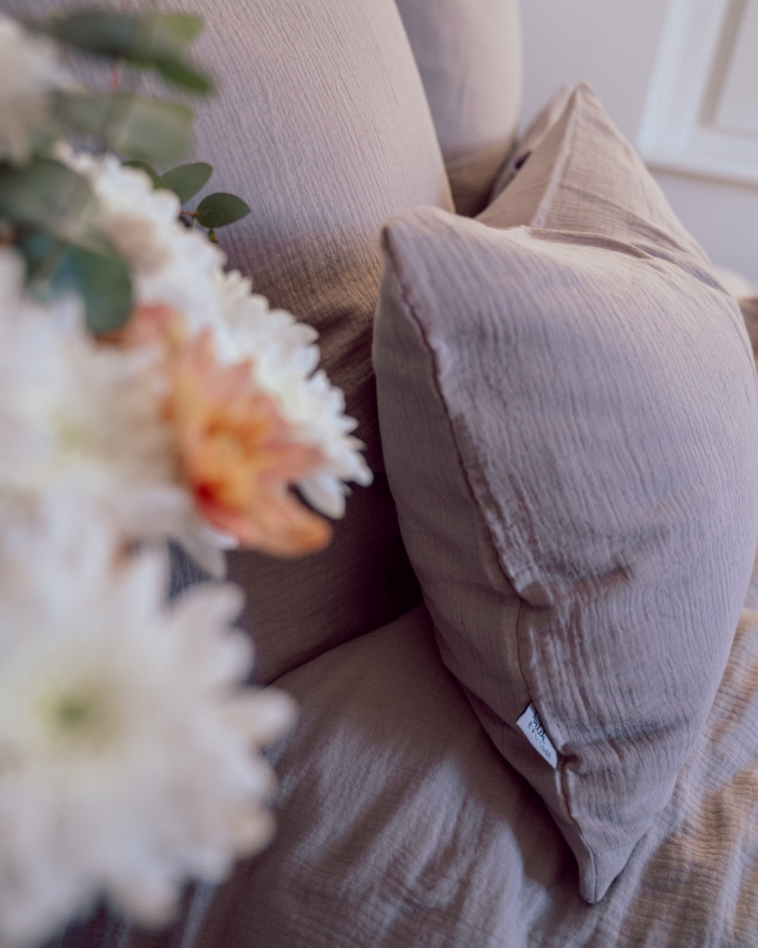 Bio Bettwäsche "Eliane" • Stein - hutch&putch GmbH