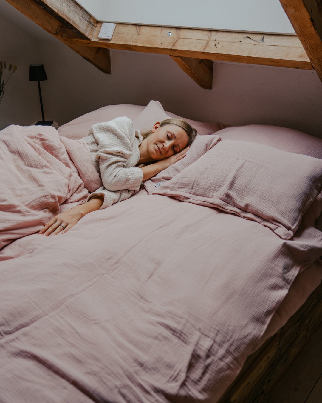 Bio Bettwäsche "Eliane" • Blush - hutch&putch GmbH