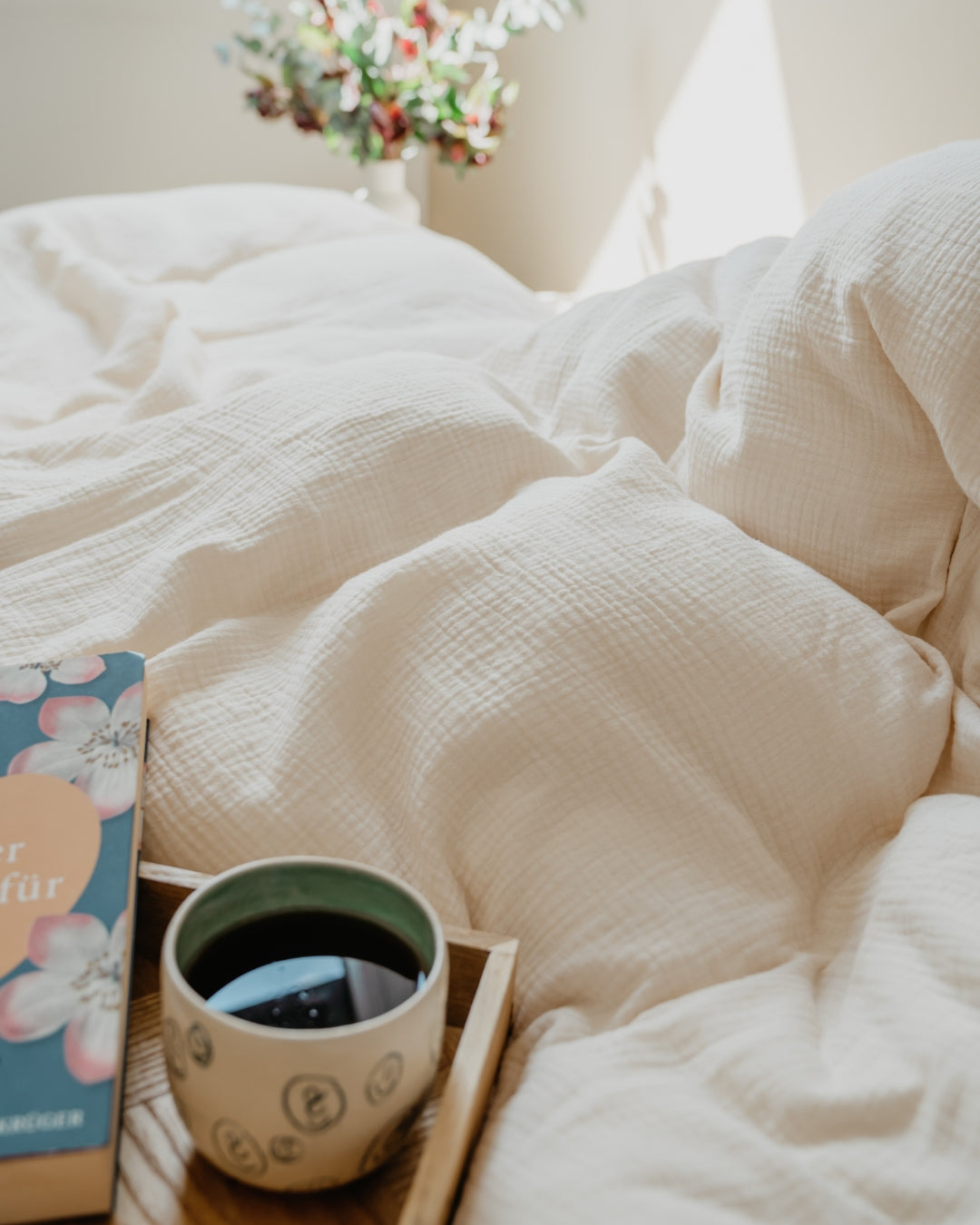 Bio Bettwäsche "Eliane" • Beige - hutch&putch GmbH