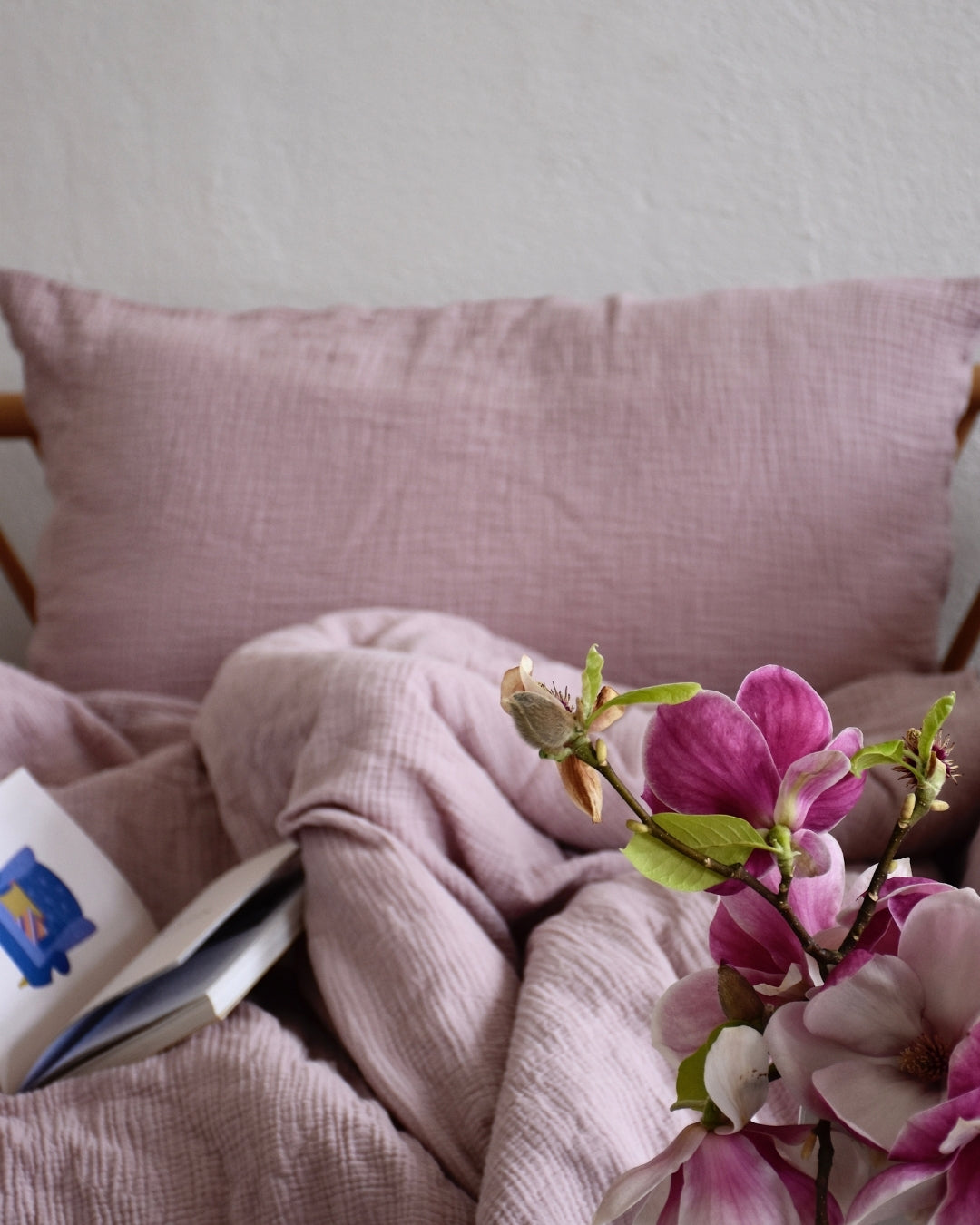 Bio Bettwäsche "Eliane" • Mauve - hutch&putch GmbH