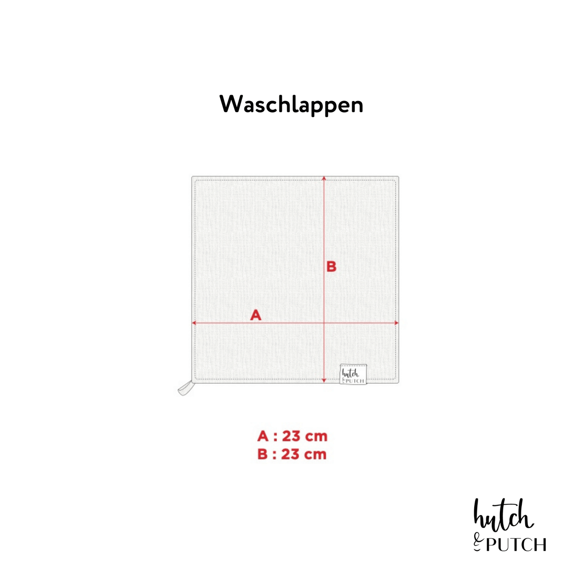 Musselin-Waschlappen • 2er-Set - hutch&putch GmbH