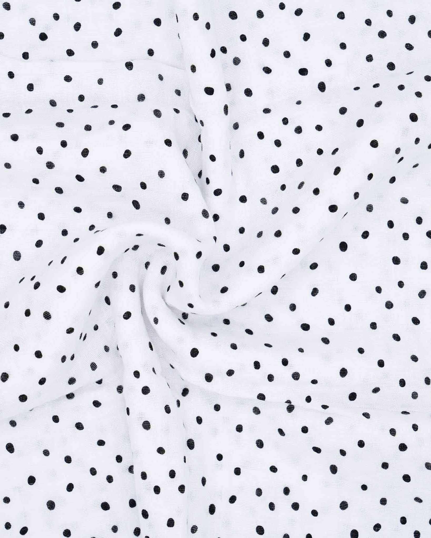 Musselin-Stoff Mulltuch Dots