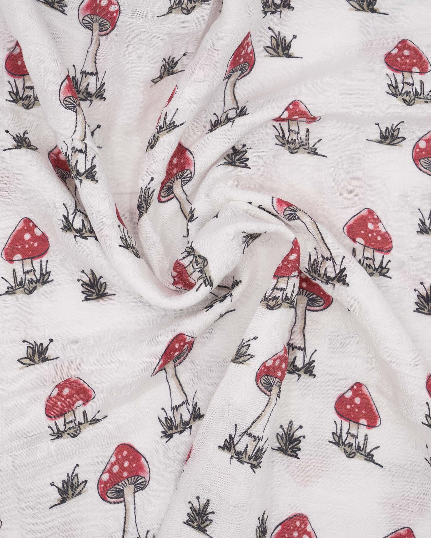 Musselin-Stoff Fliegenpilz