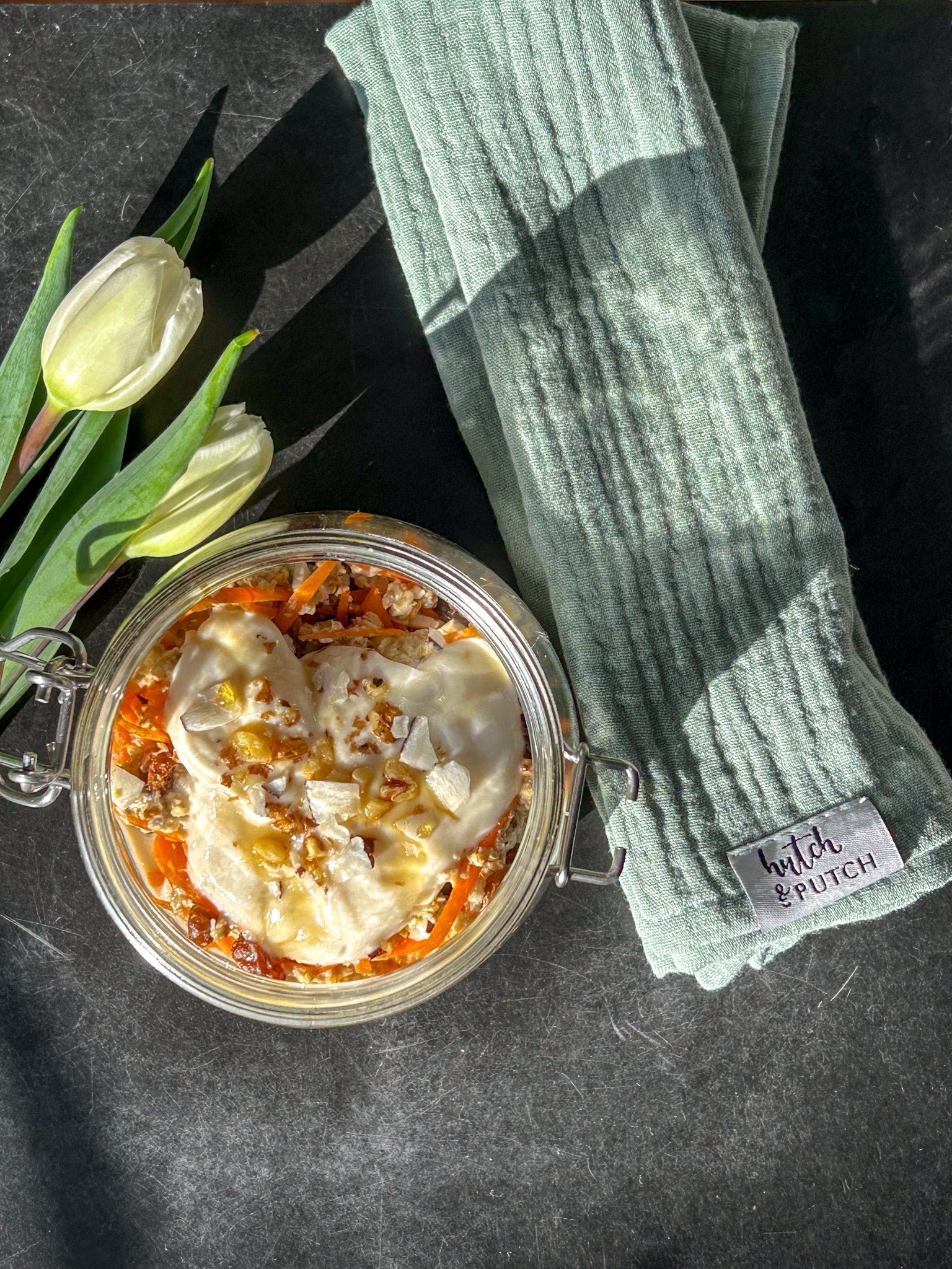 Rezept: Vegane Carrot Overnight Oats