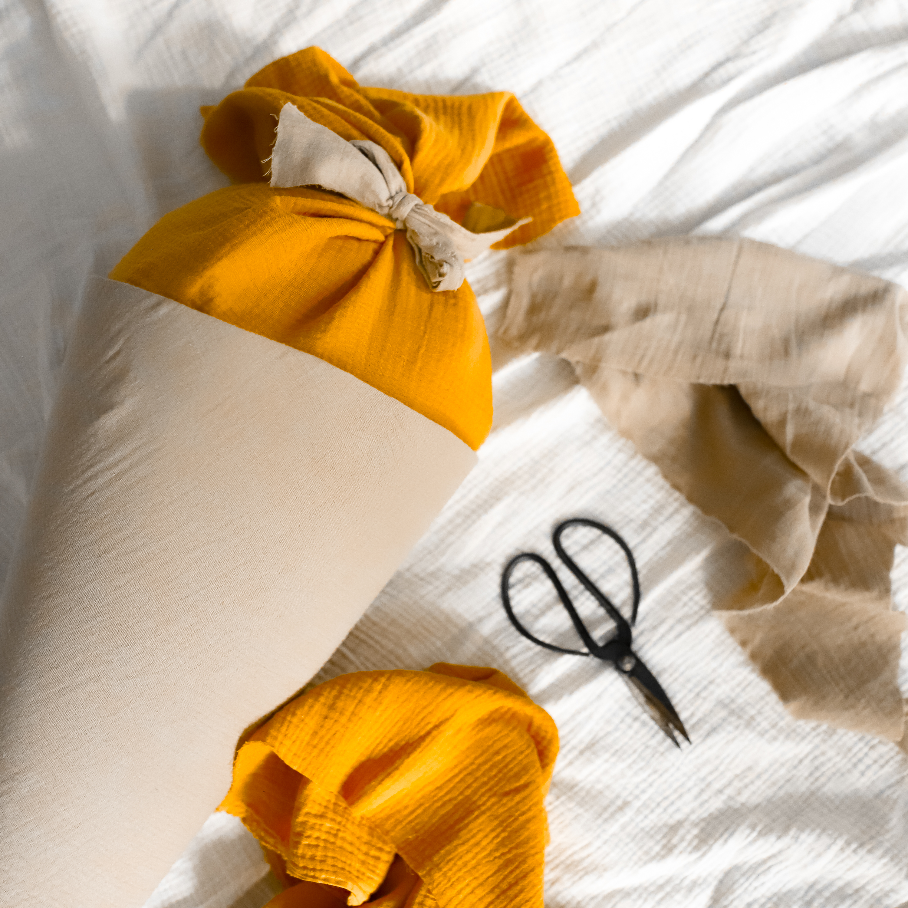 Schultüte basteln – Stoff-Schultüte in wenigen Schritten selbstgemacht