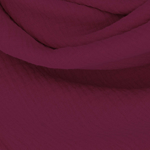 Musselin-Tischdecke "Angelina" • Red Violet