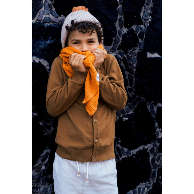 Musselin-Halstuch Kinder •  Pumpkin Spice