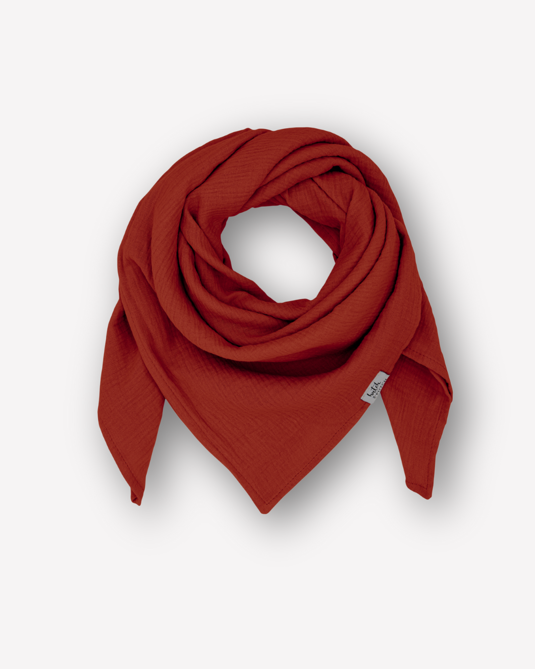 Hutchputch_Musselin_Halstuch_Kupferrot