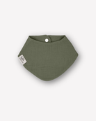 Musselin-Lätzchen • Olive Green - hutch&putch GmbH