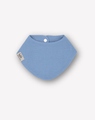 Musselin-Lätzchen • Dusty Blue - hutch&putch GmbH