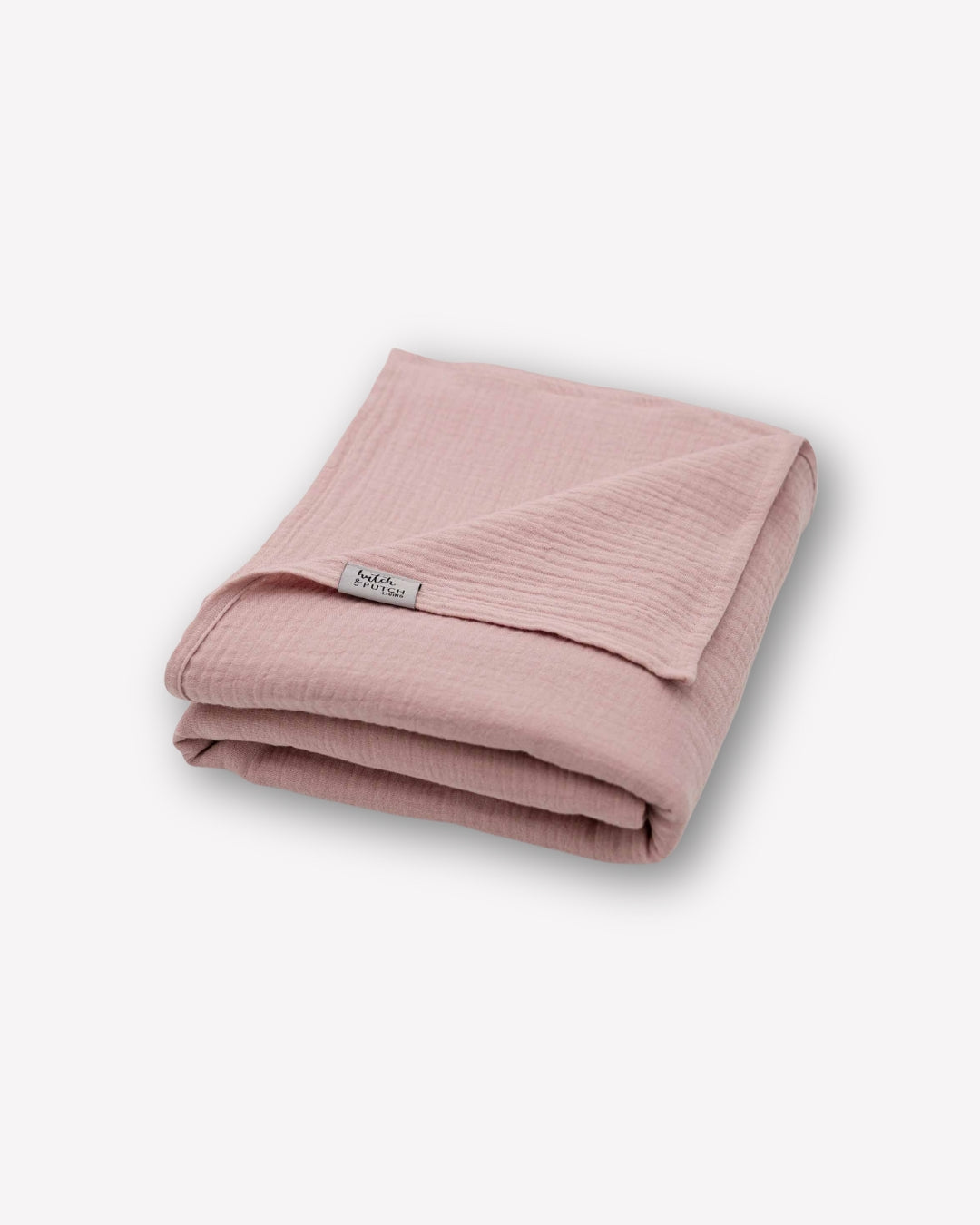 Musselin-Sommerdecke "Josephin" • Blush - hutch&putch GmbH