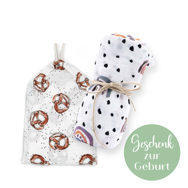 Muslin cloth bundle - gifts for birth