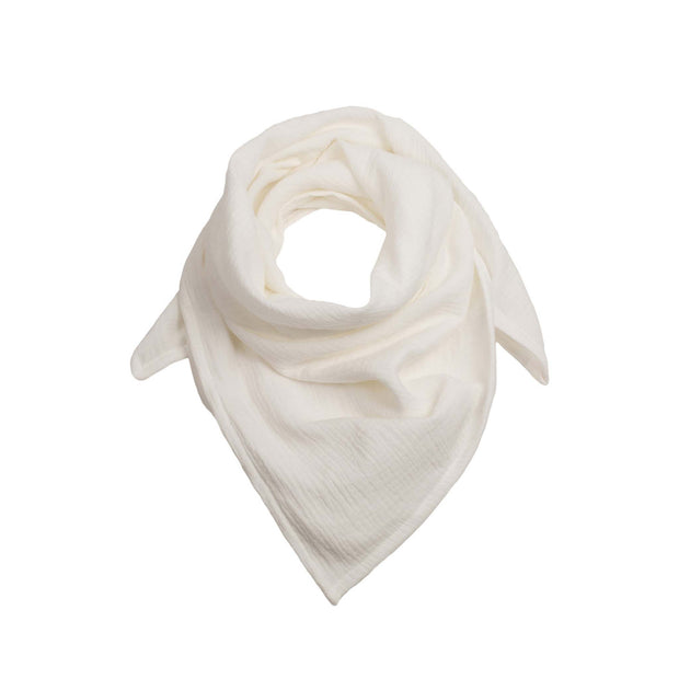 Musselin-Halstuch für Erwachsene in der Farbe Off-White