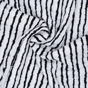 Musselin-Stoff Mulltuch Stripes